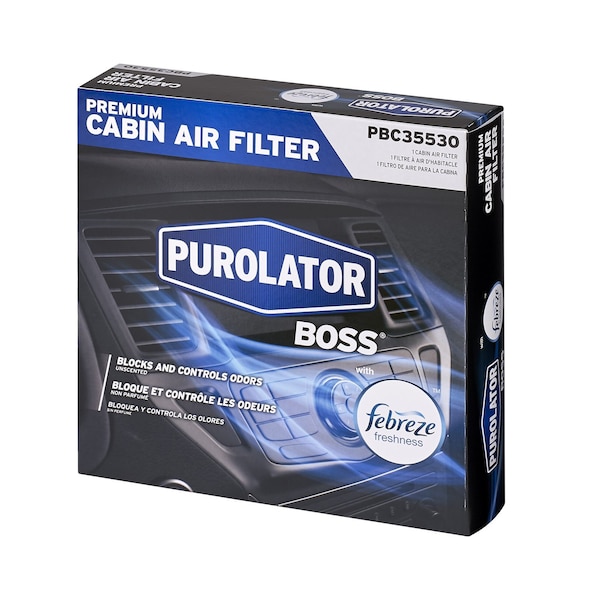 Purolator PBC35530 PurolatorBOSS Premium Cabin Air Filter W Febreze